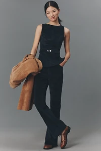 ALIGNE Trish Corduroy Belted Top
