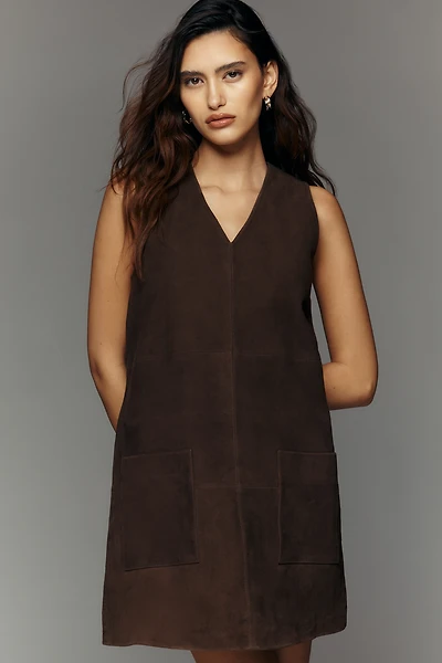ALIGNE Piper Suede Mini Dress