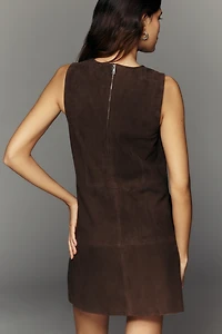 ALIGNE Piper Suede Mini Dress