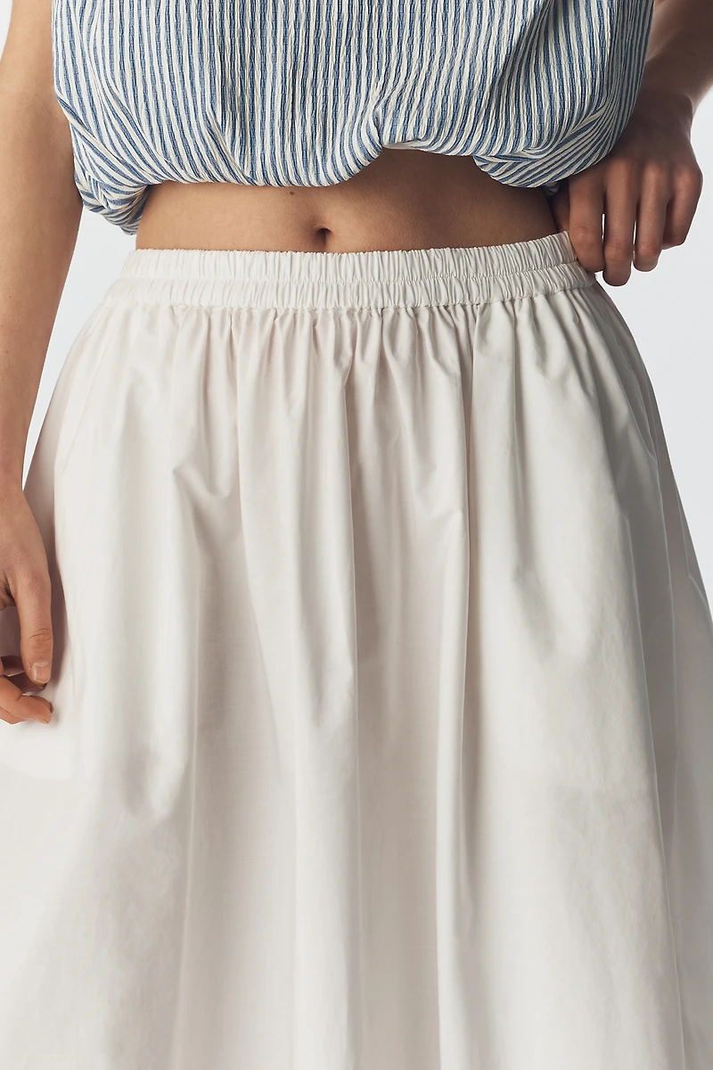 ALIGNE Natalie Poplin Maxi Skirt