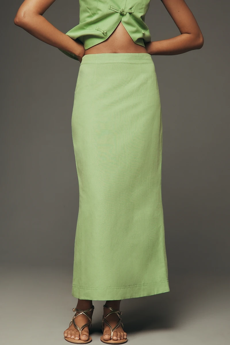 ALIGNE Mia Linen Maxi Skirt