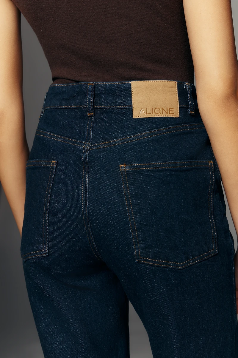 ALIGNE Straight Flare Jeans