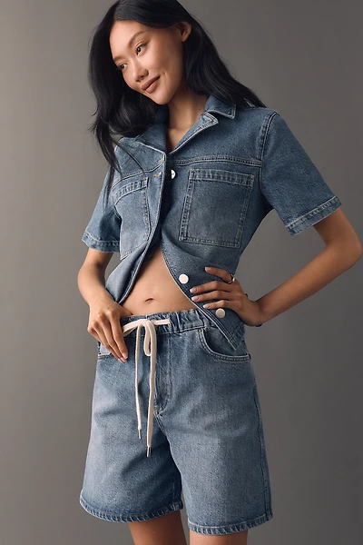 ALIGNE Lara Drawstring Denim Shorts