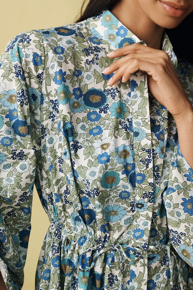 ALÉMAIS Pam Long-Sleeve Mini Dress