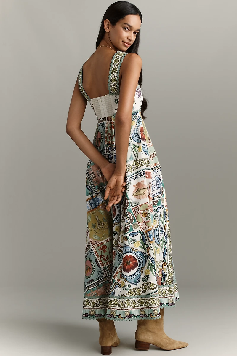 ALÉMAIS Tommasina Sleeveless Cotton Dress