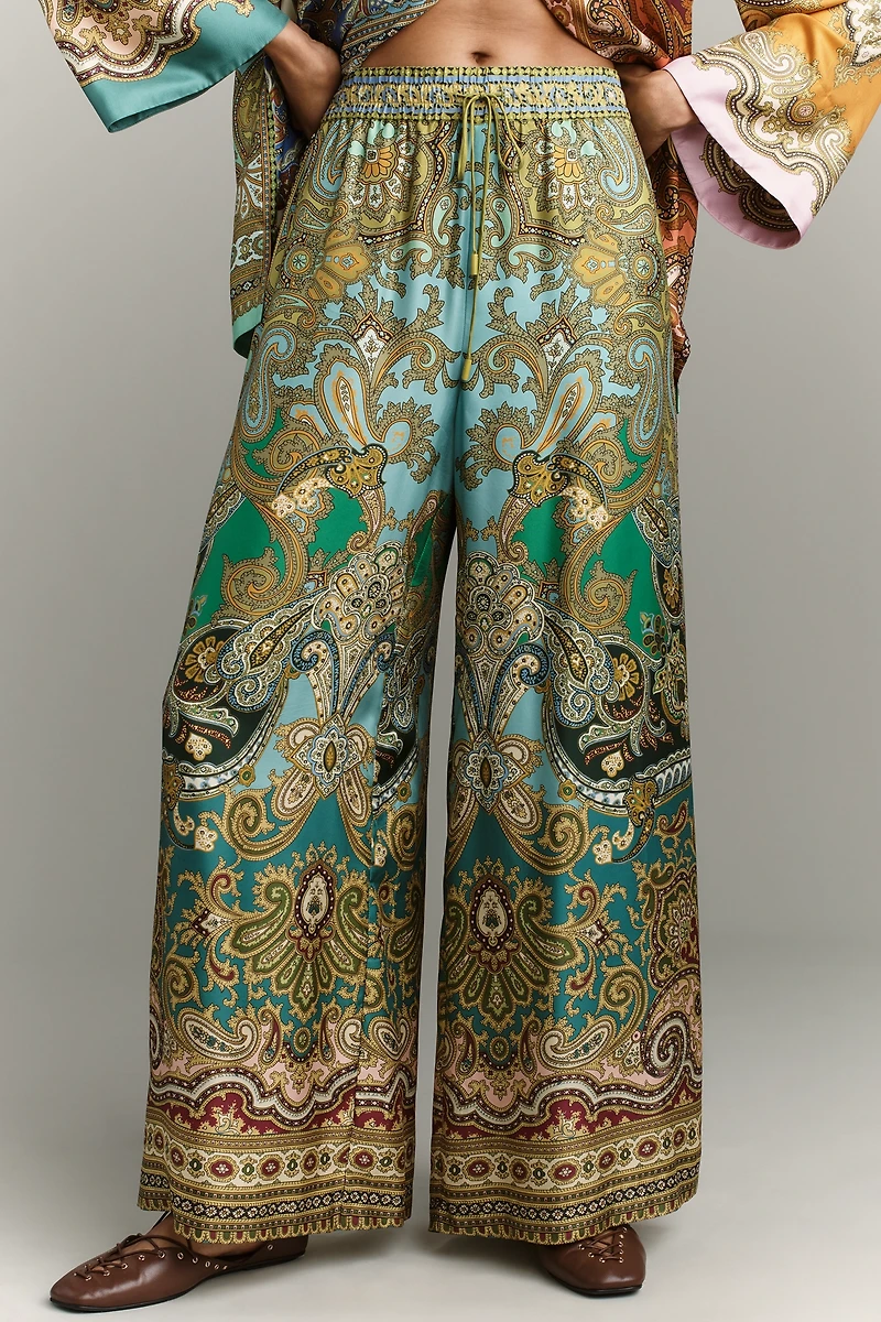 ALÉMAIS Clemenza Silk Pants