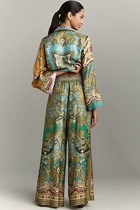 ALÉMAIS Clemenza Silk Pants