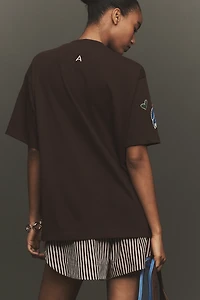 ALÉMAIS Sirocco Embroidered T-Shirt