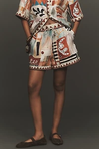 ALÉMAIS Michelle Linen Shorts