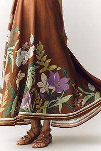 ALÉMAIS Alfie Linen Sleeveless Midi Sundress