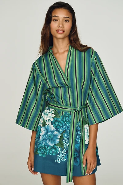 ALÉMAIS Margo Cotton Poplin Mini Dress