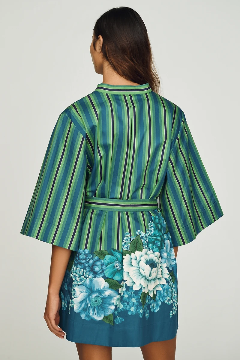 ALÉMAIS Margo Cotton Poplin Mini Dress