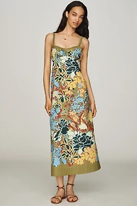 ALÉMAIS Solstice Cotton Poplin Midi Dress