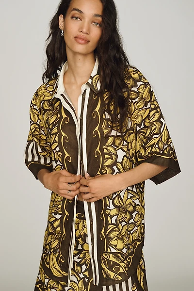 ALÉMAIS Mona Hemp Buttondown Shirt