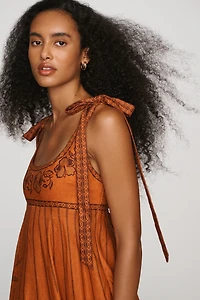 ALÉMAIS Boathouse Ballet Linen Dress