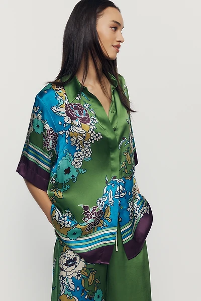 ALÉMAIS Nanci Silk Shirt