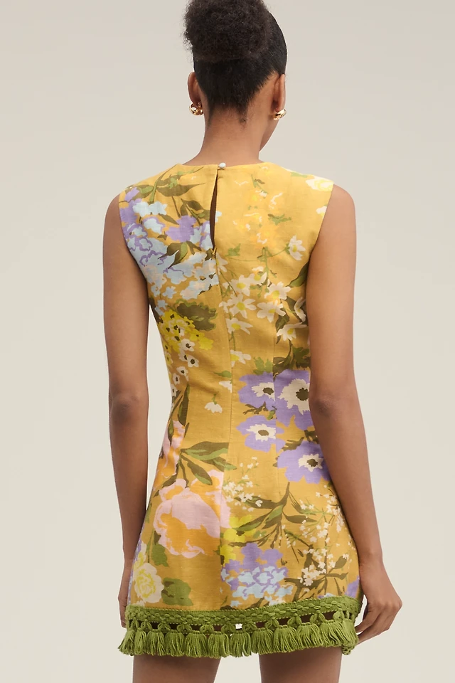 Lovaan Mathilda Linen Mini Dress | Hawthorn Mall