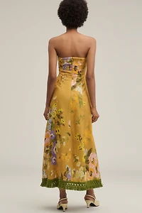Lovaan Phillipa Linen Midi Dress