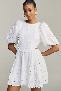 Lovaan Liberty Linen Mini Dress