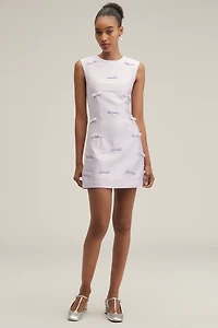 Lovaan Helena Bow Mini Dress