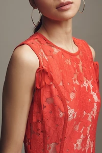 Lovaan Audrey Lace Mini Dress