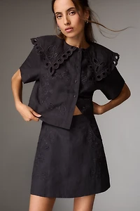 Lovaan Nina Linen Mini Skirt