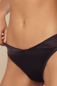 Hanky Panky Dark & Dangerous High-Cut Mesh Thong