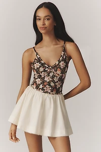 Hanky Panky Printed Lace Bodysuit
