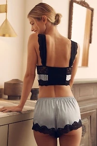LyreBird Satin Sleep Shorts