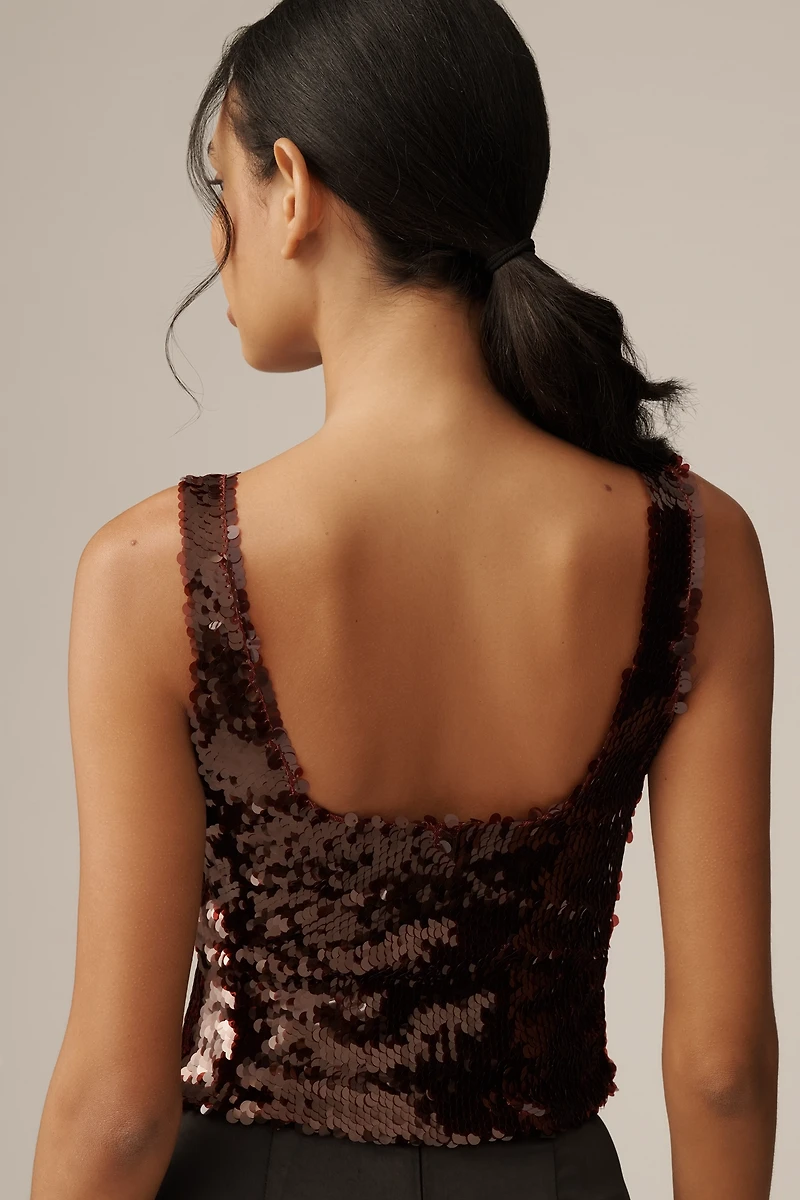 LyreBird Sequin Tank Top