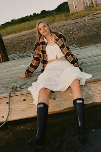 LyreBird Pointelle Underwire Longline Corset