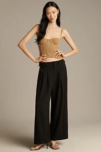 LyreBird Sheer Drop-Waist Corset