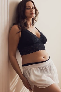 Cosabella Plus Plunge V-Neck Lace Bra