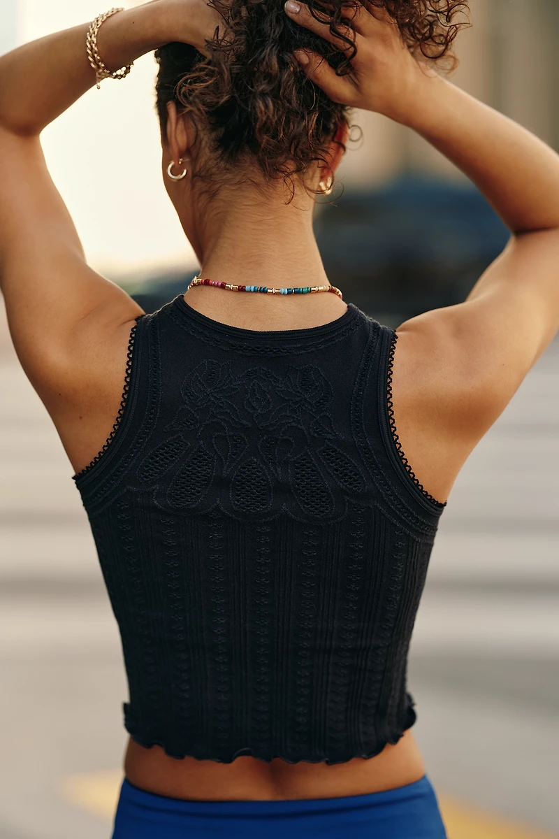 LyreBird Seamless High-Neck Tank
