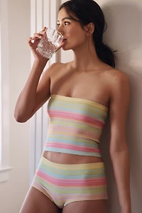 LyreBird Sparkle Stripe Tube Top