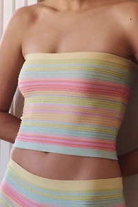 LyreBird Sparkle Stripe Tube Top