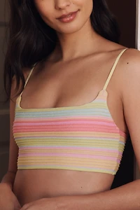 LyreBird Sparkle Stripe Bralette