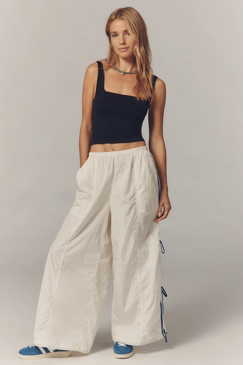 LyreBird Square-Neck Shelf-Bra Tank