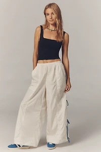 LyreBird Square-Neck Shelf-Bra Tank