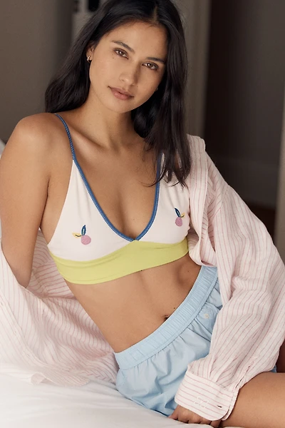 Emily Isabella Seamless Plunge Bralette