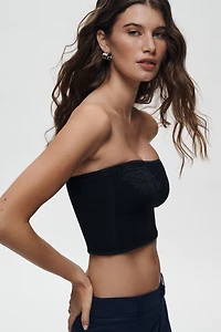 LyreBird Skin Seamless Crochet Bandeau