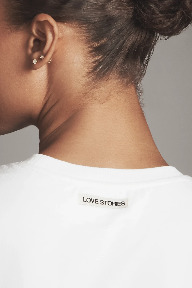 Love Stories Ann Twofer T-Shirt Slip Dress