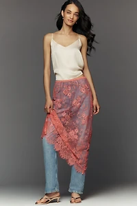 LyreBird Delicate Lace Maxi Skirt