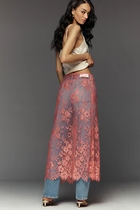 LyreBird Delicate Lace Maxi Skirt