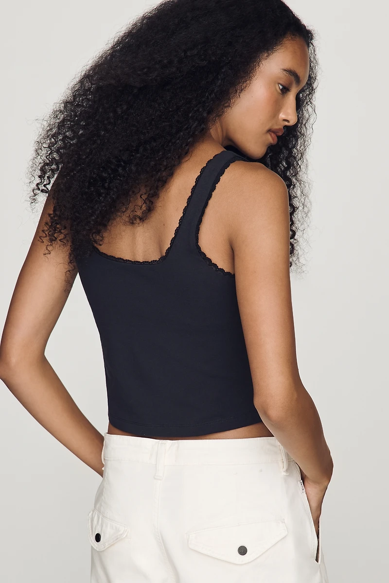 LyreBird Scalloped Scoop Tank