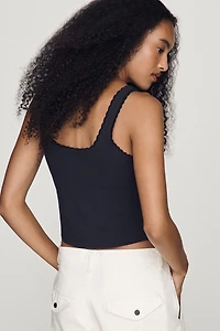 LyreBird Scalloped Scoop Tank