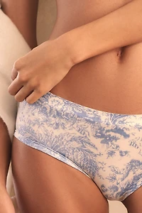 The LyreBird Skin Seamless Printed Briefs
