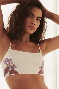 The LyreBird Skin Seamless Square-Neck Bra