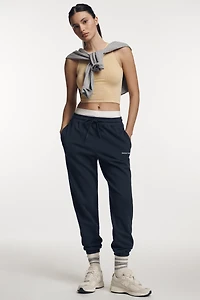 The Reegan Crew-Neck Crop Racerback Seamless Tank Top