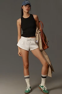 By Anthropologie Textured Racerback Tank